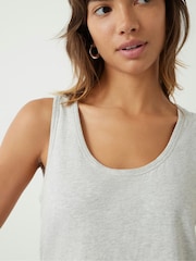 Hush Grey Cotton Slub Tank Top - Image 3 of 5