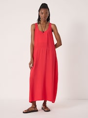 Hush Red Liddie Air Flow Barrel Tank Dress - Image 1 of 4
