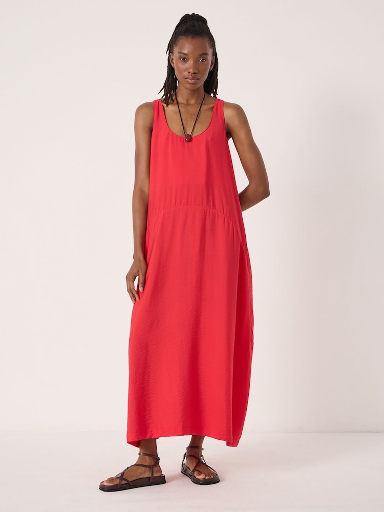 Hush Red Liddie Air Flow Barrel Tank Dress - Image 1 of 4