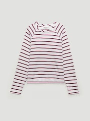 Hush Red Matilda Raglan Stripe Top - Image 5 of 5