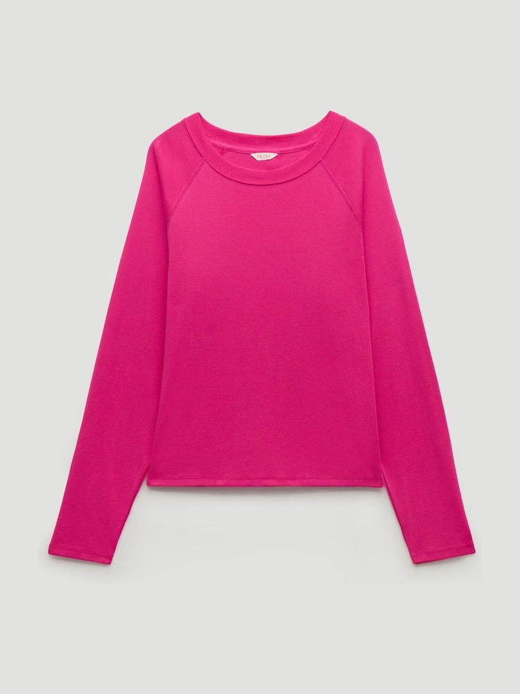 Hush Pink Matilda Raglan Top - Image 5 of 5 Hush Pink Matilda Raglan Top - Image 5 of 5