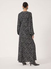 Hush Black Grace V-Neck Long Sleeve Dress - Image 3 of 6