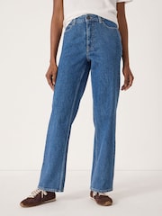 Hush Blue Ezri Column Leg Jeans - Image 2 of 6