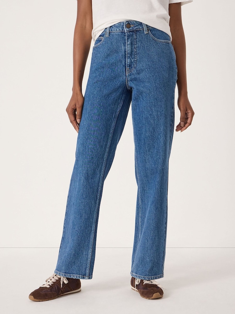 Hush Blue Ezri Column Leg Jeans - Image 2 of 6