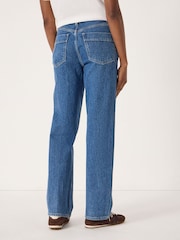 Hush Blue Ezri Column Leg Jeans - Image 3 of 6