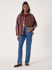 Hush Blue Ezri Column Leg Jeans - Image 5 of 6