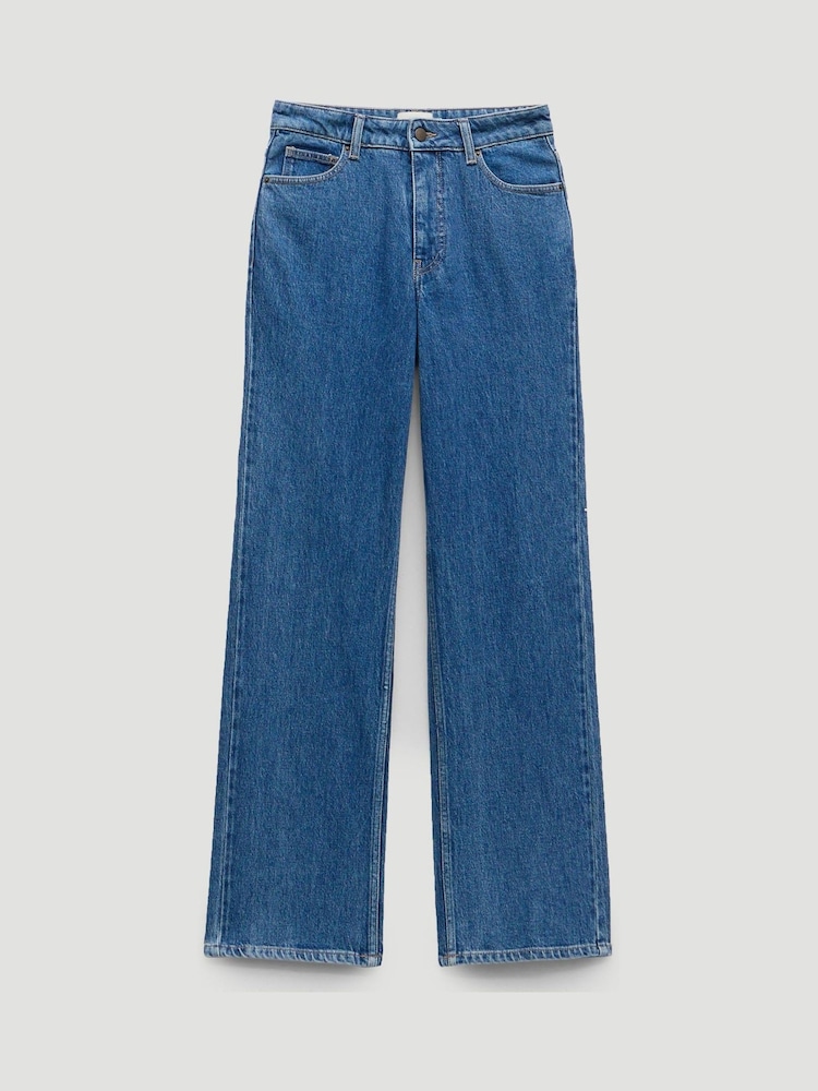 Hush Blue Ezri Column Leg Jeans - Image 6 of 6