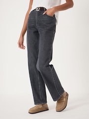 Hush Black Ezri Column Leg Jeans - Image 1 of 6