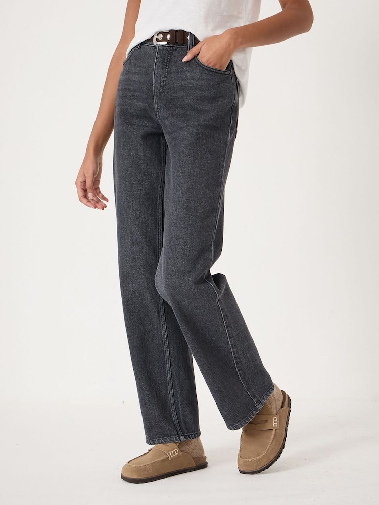 Hush Black Ezri Column Leg Jeans - Image 1 of 6