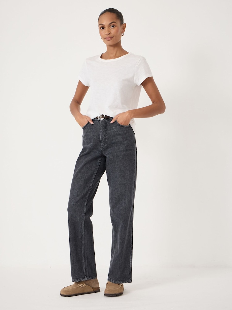 Hush Black Ezri Column Leg Jeans - Image 2 of 6