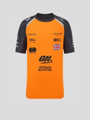 Castore Orange Kids Official Lando Norris McLaren F1 Team T-Shirt - Image 1 of 6