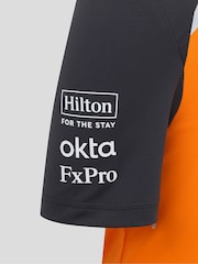 Castore Orange Kids Official Lando Norris McLaren F1 Team T-Shirt - Image 3 of 6