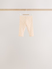 Red Ditsy Floral Baby Leggings 4 Pack (0mths-2yrs) - Image 3 of 10