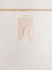 Red Ditsy Floral Baby Leggings 4 Pack (0mths-2yrs) - Image 7 of 10