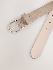 Sand Regular Suede Belt - Image 2 of 3