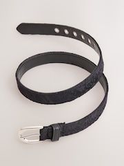 Black Lace Regular PU Belt - Image 6 of 6