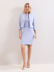 Phase Eight Blue Petite Daisy Jacket - Image 3 of 6