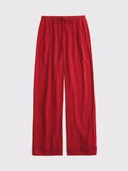 Abercrombie & Fitch Red Wide Leg Pull-On Trousers - Image 6 of 7