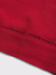 Abercrombie & Fitch Red Wide Leg Pull-On Trousers - Image 7 of 7