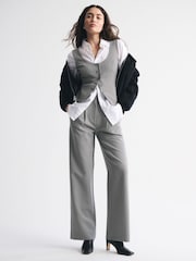 Abercrombie & Fitch Black Tie Back Scoop Neck Vest - Image 2 of 7