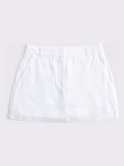 白色 - Abercrombie & Fitch Linen Mini Skirt - 圖片 7/7