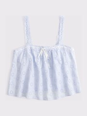 Abercrombie & Fitch Cotton Cutwork Cami Top - Bilde 6 av 7