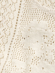 Abercrombie & Fitch Cream Floral Stitch Tank Top - Image 6 of 6