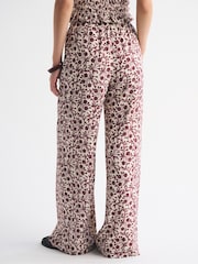 Abercrombie & Fitch Pink Crinkle Pull-On Trousers - Image 4 of 7