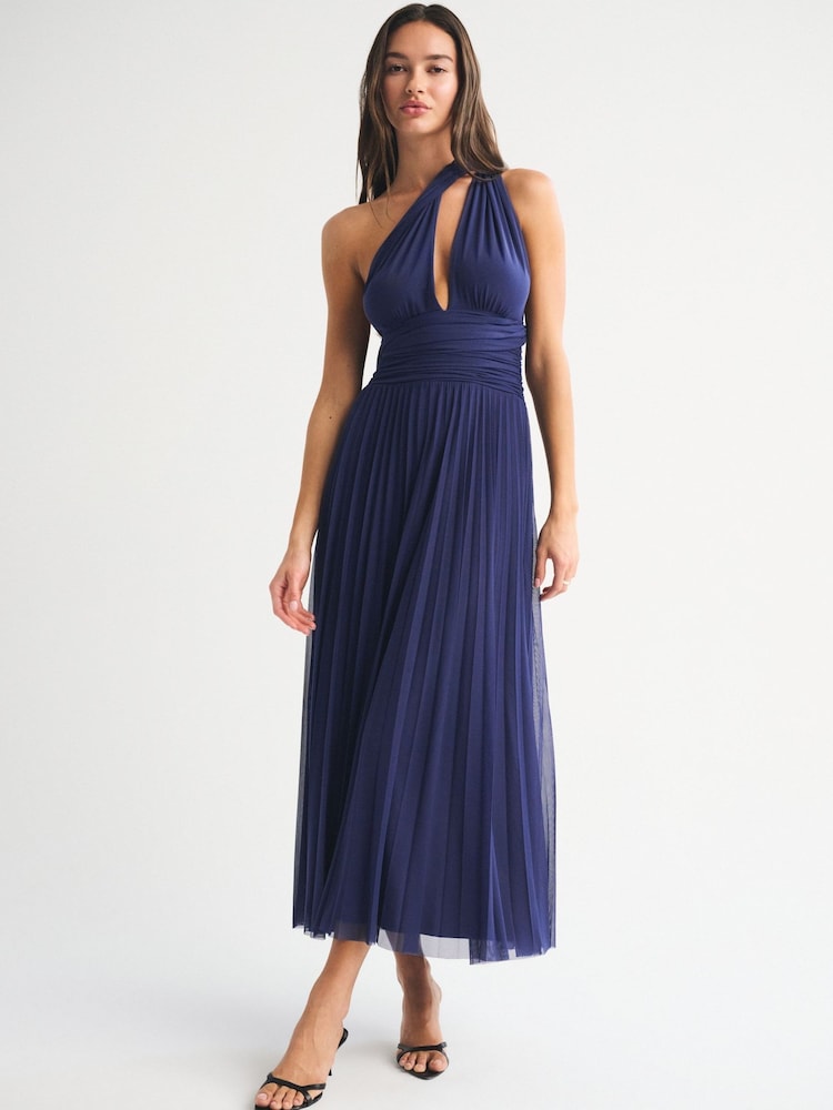 Μπλε - Abercrombie & Fitch Giselle Convertible Μακρύ φόρεμα - Εικόνα 2 από 7 Μπλε - Abercrombie & Fitch Giselle Convertible Μακρύ φόρεμα - Εικόνα 2 από 7