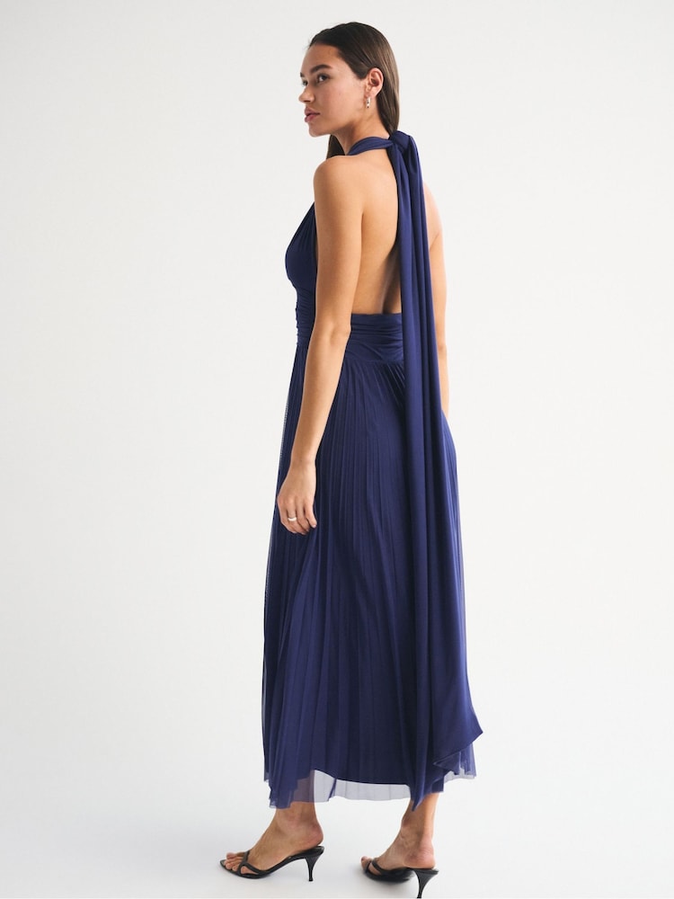 strapless open back dress TH&TH Luna One Shoulder Bridesmaid Dress in Dusty Eucalyptus Tulle  TH and  TH
