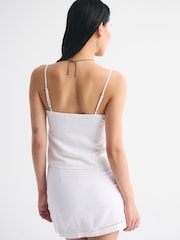 Abercrombie & Fitch White The Bella Bra Free Tie Front Camisole - Image 3 of 6
