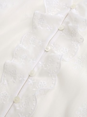 Abercrombie & Fitch Lace Trim Button-Through Blouse - Bild 7 von 7