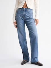 Abercrombie & Fitch High Rise Loose Jeans - Obraz 1 z 5