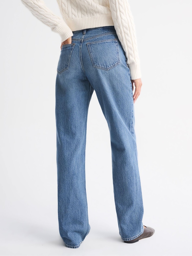 Abercrombie & Fitch High Rise Loose Jeans - Obraz 2 z 5 Abercrombie & Fitch High Rise Loose Jeans - Obraz 2 z 5