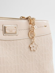 River Island Cream Chain Handle Embossed Tote Bag - Image 5 of 6