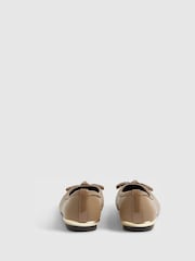 River Island Brown Bow Ballet Flats - Image 4 of 6