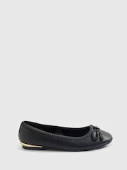 River Island Black Bow Ballet Flats - Image 2 of 7