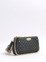 River Island Black Chain Crossbody Bag - Image 2 of 6