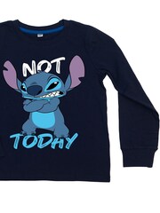 Brands In Blue Disney Lilo & Stitch Not Today Pyjamas - Image 2 of 5