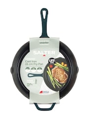 Salter Green Chester Cast Iron Frying Pan - Image 3 of 6