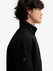 Melns - Superdry Campus polsterēta Harrington jaka - Attēls 6 no 8