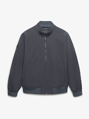 Zils - Superdry Campus polsterēta Harrington jaka - Attēls 1 no 2