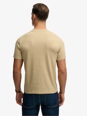 Superdry Beige Company Relaxed T-Shirt - Image 3 of 6