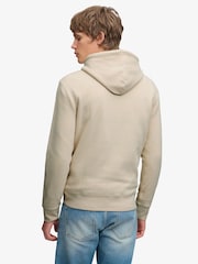 Superdry Cream 1954 Company Relaxed Hoodie - Image 3 of 8