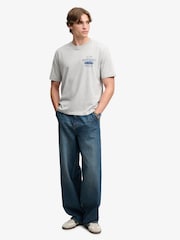 Superdry Grey Athletic Essentials T-Shirt - Image 3 of 4