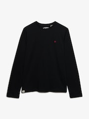 أسود - توب Classic Essential Sdco من Superdry - صورة 1 من 2