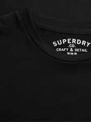 Superdry Black Classic Essential Sdco Top - Image 7 of 7