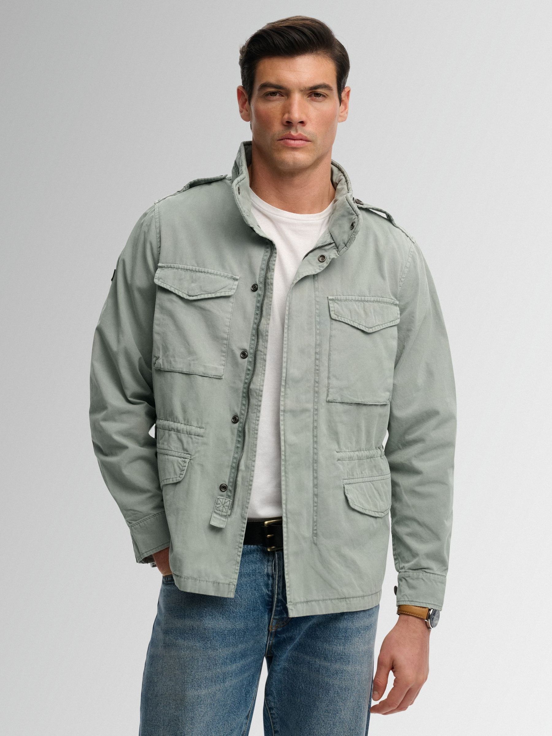 ミリタリージャケット Next：日本 Superdry ミリタリー M65 ジャケット from Next Japan