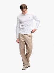 Superdry White Classic Essential Sdco Top - Image 3 of 7