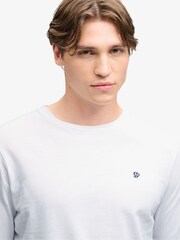 Superdry White Classic Essential Sdco Top - Image 4 of 7